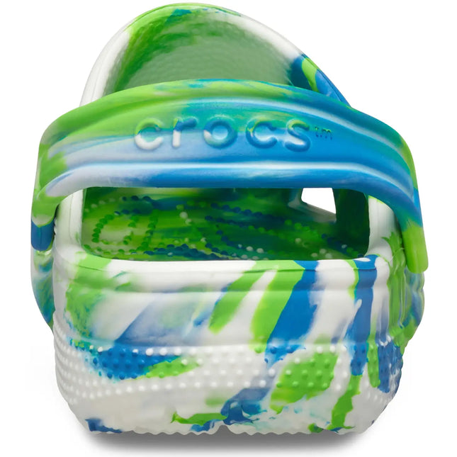 Crocs - Classic Glow Marbled Clog Toddlers (Prep Blue/Multi)