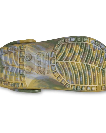 Crocs - Classic Marbled Clog (Aloe/Multi)