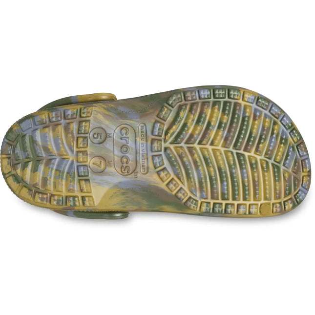 Crocs - Classic Marbled Clog (Aloe/Multi)