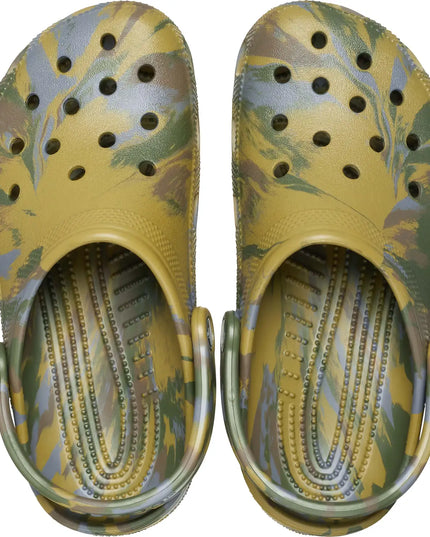 Crocs - Classic Marbled Clog (Aloe/Multi)