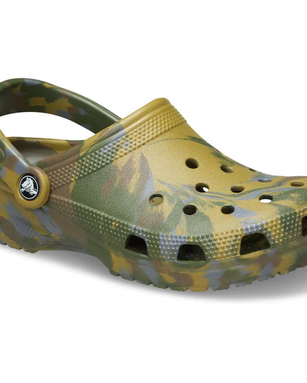 Crocs - Classic Marbled Clog (Aloe/Multi)