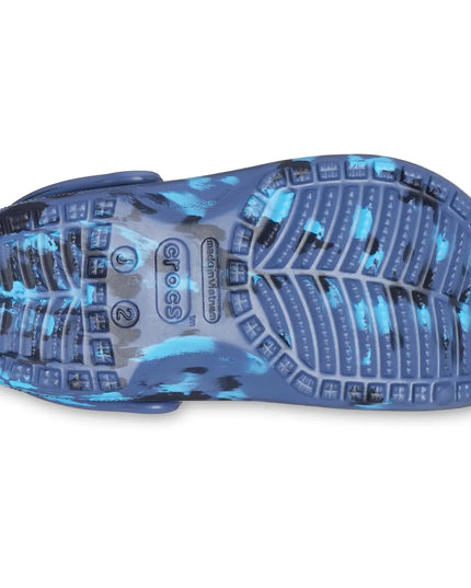 Crocs - Classic Marbled Clog Toddlers (Navy/Multi)