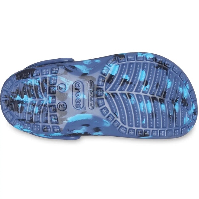 Crocs - Classic Marbled Clog Toddlers (Navy/Multi)