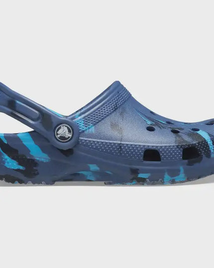 Crocs - Classic Marbled Clog Toddlers (Navy/Multi)