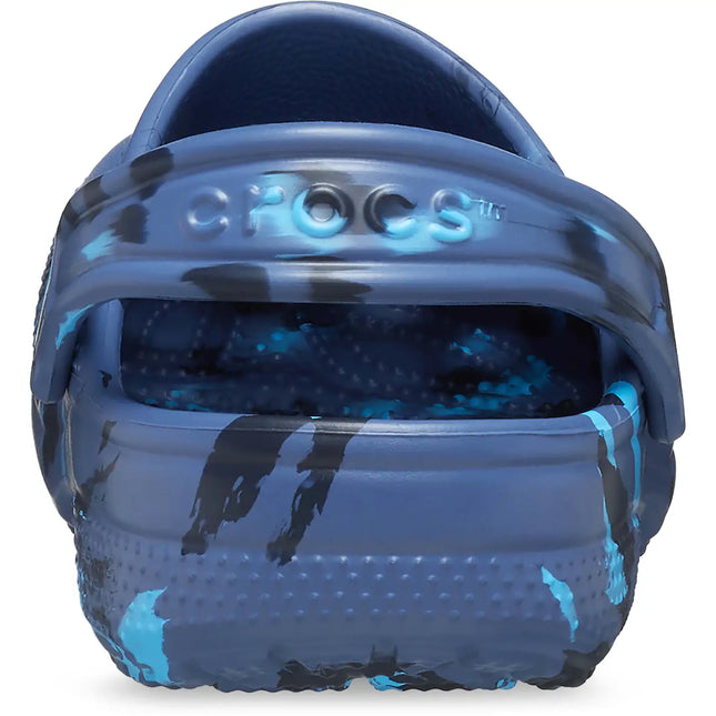 Crocs - Classic Marbled Clog Toddlers (Navy/Multi)