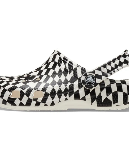 Crocs - Classic Warped Checker Clog