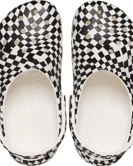 Crocs - Classic Warped Checker Clog