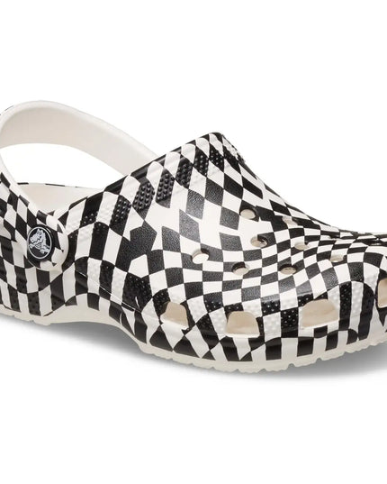Crocs - Classic Warped Checker Clog