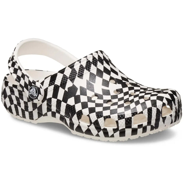 Crocs - Classic Warped Checker Clog
