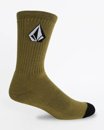 Volcom - Full Stone Mix Sock 3pk (Lentil Green)