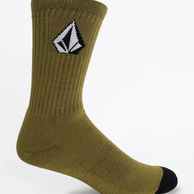 Volcom - Full Stone Mix Sock 3pk (Lentil Green)