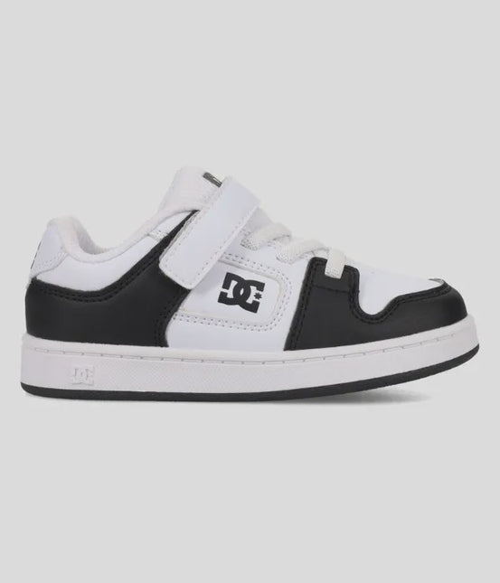 DC -Toddler Manteca V (Black/Black/White)