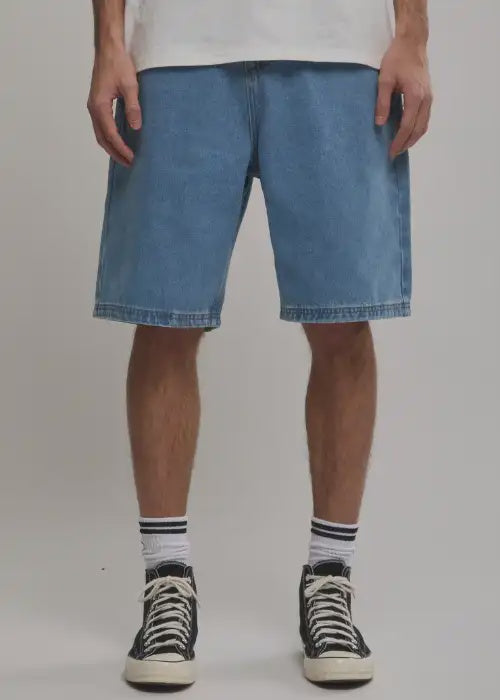 Huffer - Denim Box Short