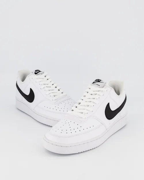 Nike - Court Vision Low Next Nature (White/Black/White)