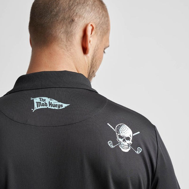 The Mad Hueys - Hittin Fk All Short Sleeve Golf Polo
