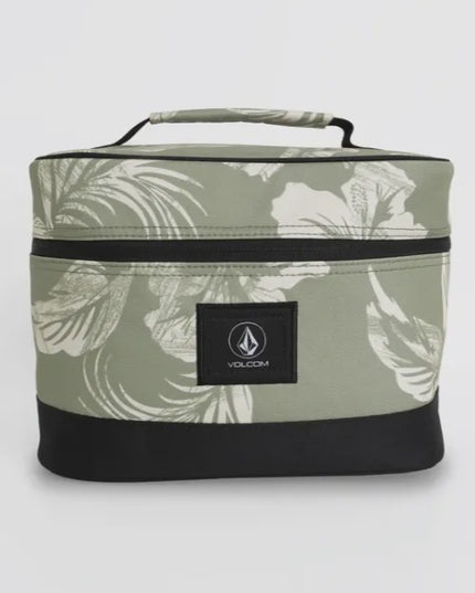 Volcom - Patch Attack Delux Makeup Bag (Moss Stone)