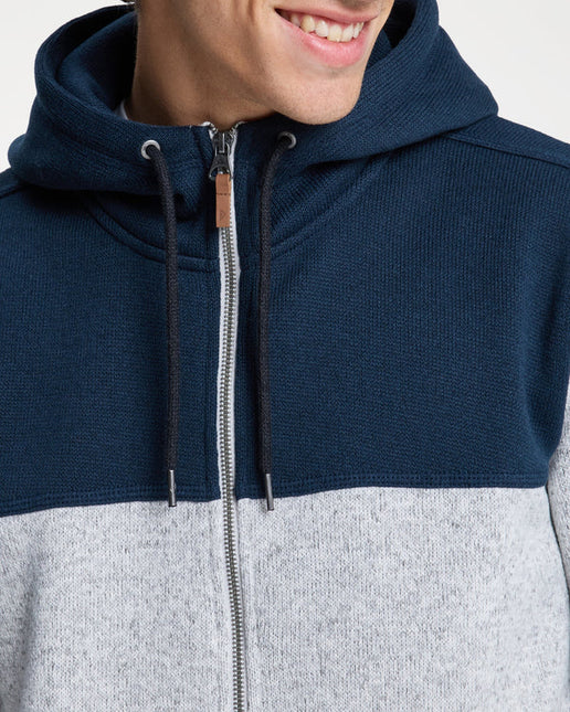 Quiksilver - Keller Block Zip (Dark Navy)