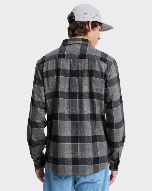 Quiksilver - Motherfly Plaid Long Sleeve Shirt