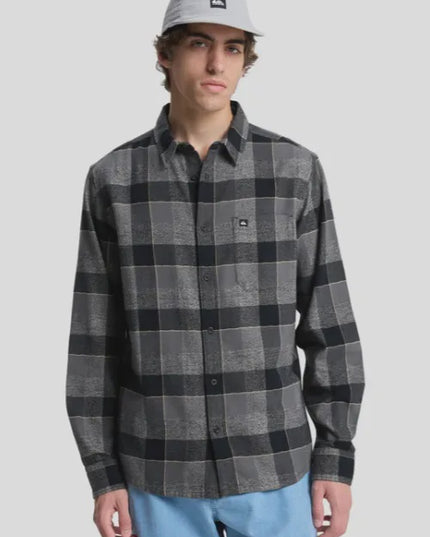 Quiksilver - Motherfly Plaid Long Sleeve Shirt