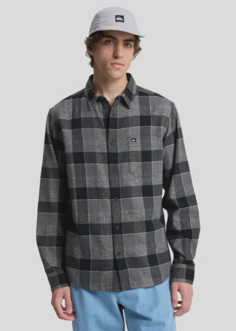 Quiksilver - Motherfly Plaid Long Sleeve Shirt