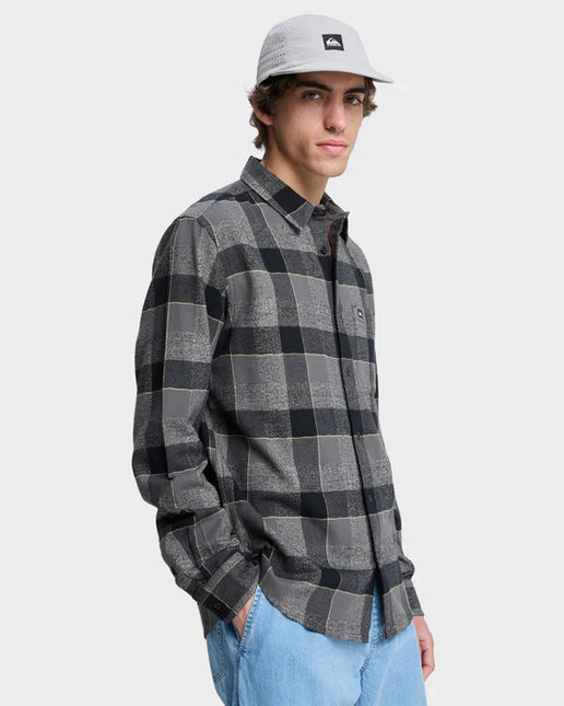 Quiksilver - Motherfly Plaid Long Sleeve Shirt
