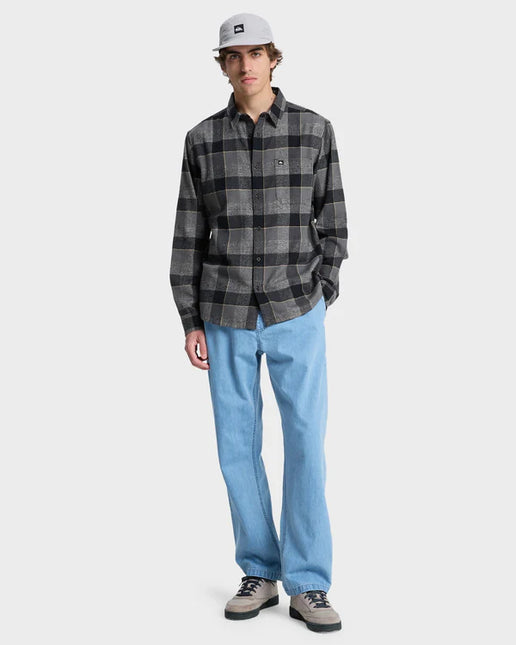 Quiksilver - Motherfly Plaid Long Sleeve Shirt