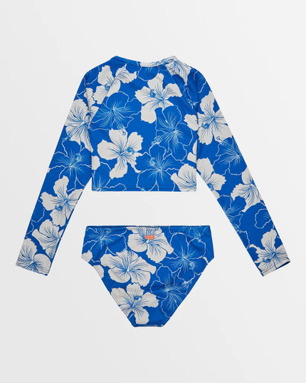 Roxy - Hippy Hibiscus Crop Lycra Set