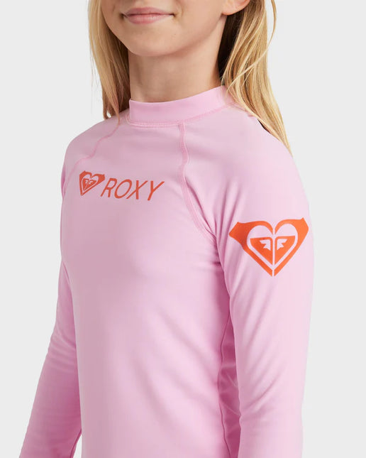 Roxy -  Girls Heater Long Sleeve Lycra Rash Vest