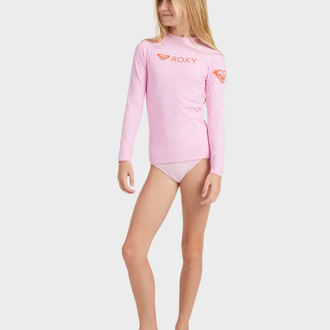 Roxy -  Girls Heater Long Sleeve Lycra Rash Vest