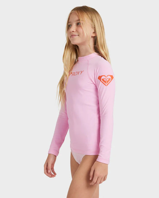 Roxy -  Girls Heater Long Sleeve Lycra Rash Vest