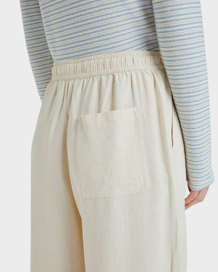 Roxy - Lekeitio Break Mid Pant (Parchment)
