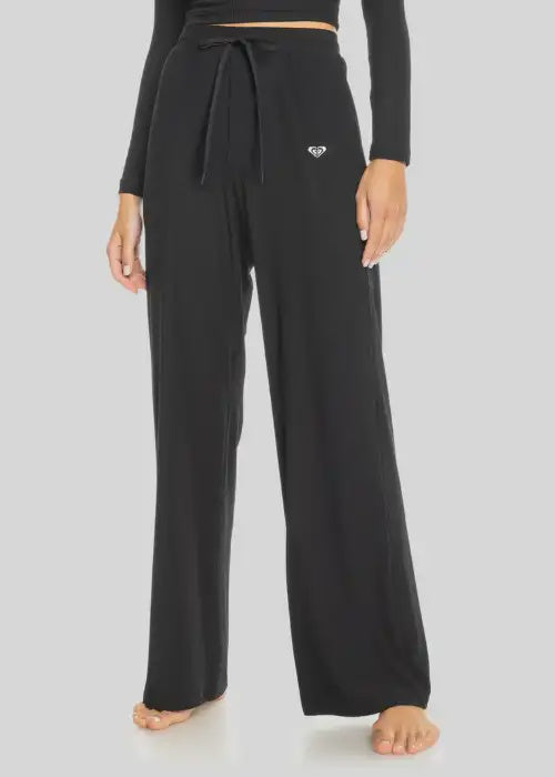 Roxy - Rise & Vibe Rib Wide Leg Pants