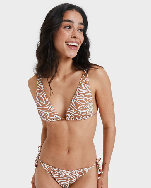 Roxy - Wild Thang Tiki Tri Bikini Top