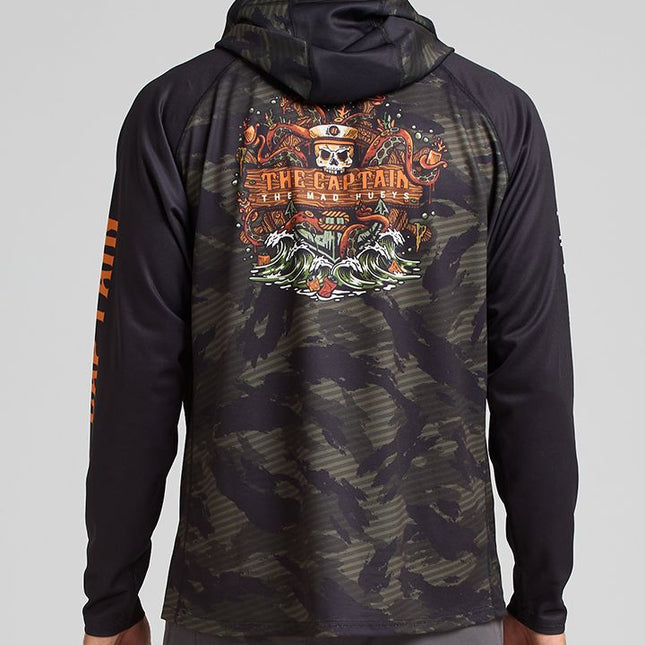 The Mad Hueys - The Kraken Captain Hooded Masked Fishing Jersey