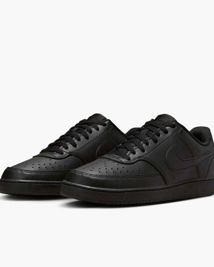 Nike - Court Vision Low Next Nature (Black/Black-Black)