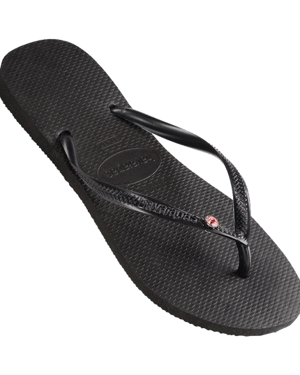 Havaianas - Slim SW APAC Crystal (Black/Light Rose)