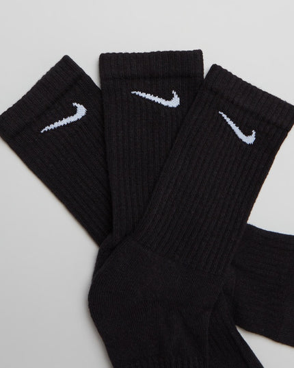 Nike - Youth Nike Everyday Socks 6PK (Black)