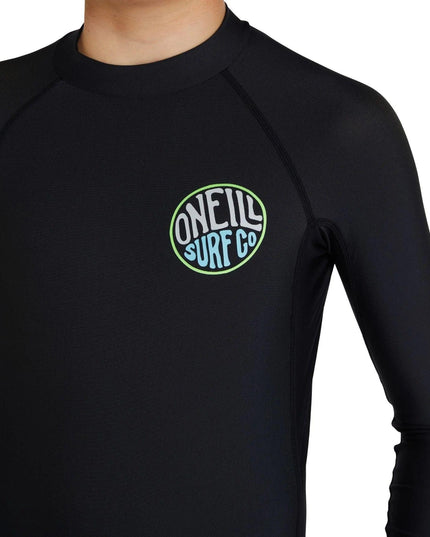 O"Neill - Boys Reactor UV Long Sleeve Rash Vest - Westside Surf + Street