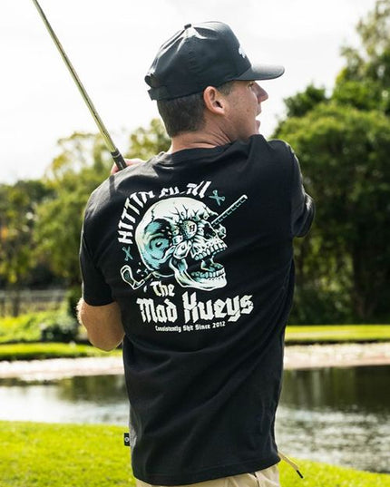 The Mad Hueys - Hittin Fk All Short Sleeve Tee (Black)