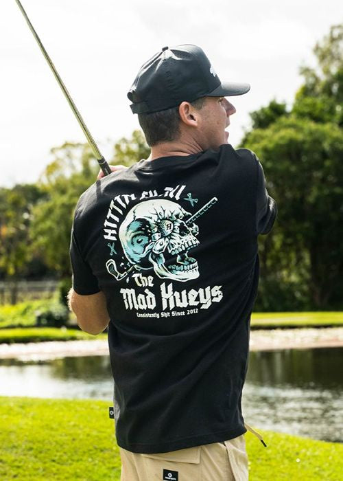 The Mad Hueys - Hittin Fk All Short Sleeve Tee (Black)