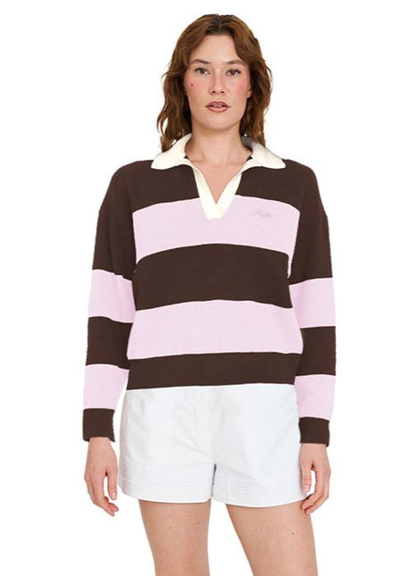 Huffer - Slouchy Knit Polo