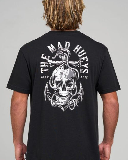 The Mad Hueys - Rope Skull Anchor Tee