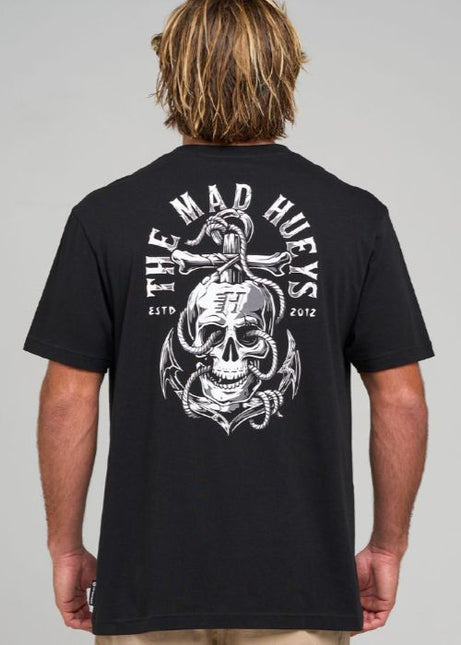 The Mad Hueys - Rope Skull Anchor Tee
