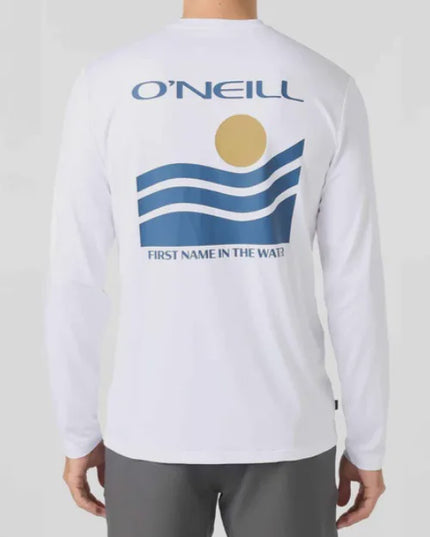 O'Neill - Traveller UPF Long Sleeve Tee Tides (White)
