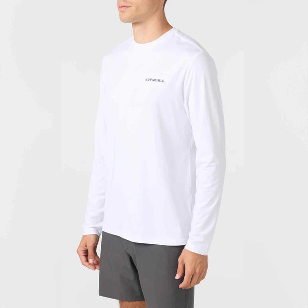 O'Neill - Traveller UPF Long Sleeve Tee Tides (White)