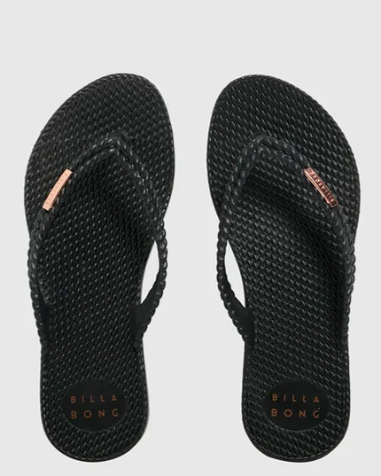 Billabong - Kick Back Thong (Black/Rose)