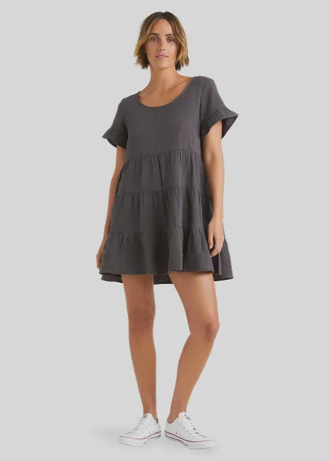 Billabong - Pixie Dress (Washed Black)