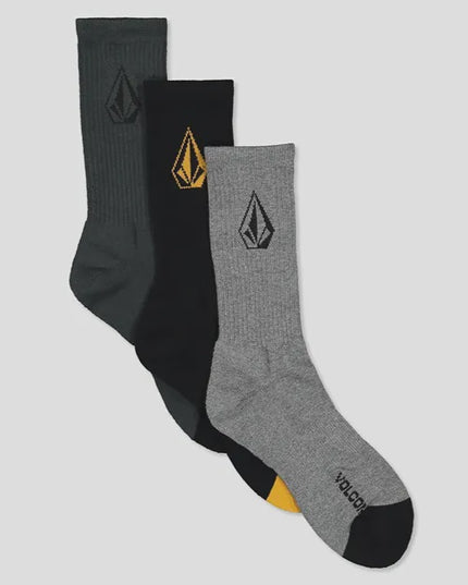Volcom - Full Stone Mix Socks 3pk