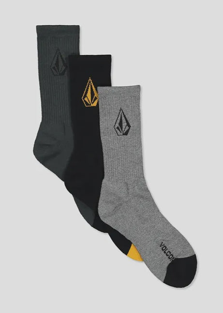 Volcom - Full Stone Mix Socks 3pk