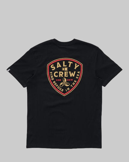 Salty Crew -Rotor Premium Short Sleeve Tee (Black)